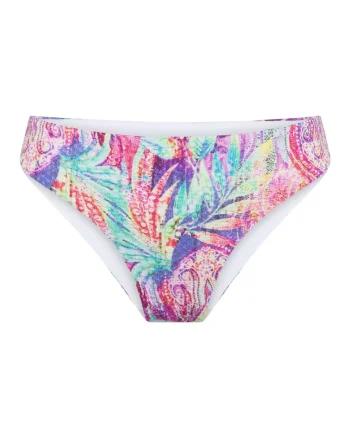 Slip cu imprimeu floral, Multicolor