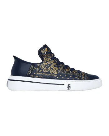 Tenisi de piele Slip-Ins Snoop One-Double G, Bleumarin