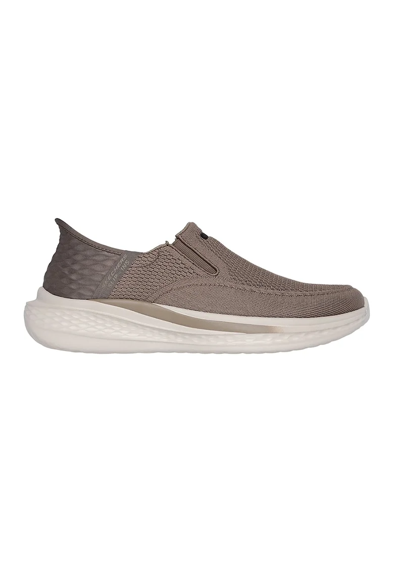 Pantofi din plasa Slade - Deacon Slip-Ins, Maro taupe