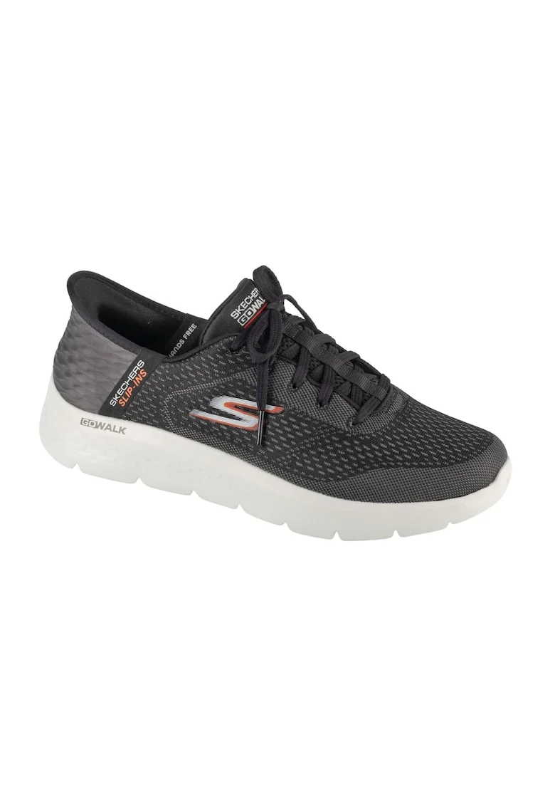 Pantofi sport,  Slip-Ins: GO WALK Flex - New World 216505, Alb/Negru