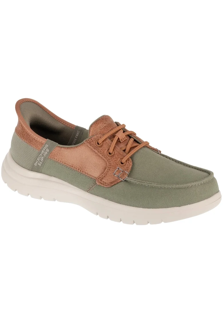 Pantofi dama,  Slip-Ins: On-The-Go Flex - Palmilla 136536, Verde