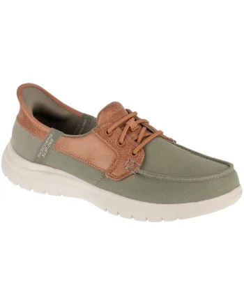 Pantofi dama,  Slip-Ins: On-The-Go Flex - Palmilla 136536, Verde