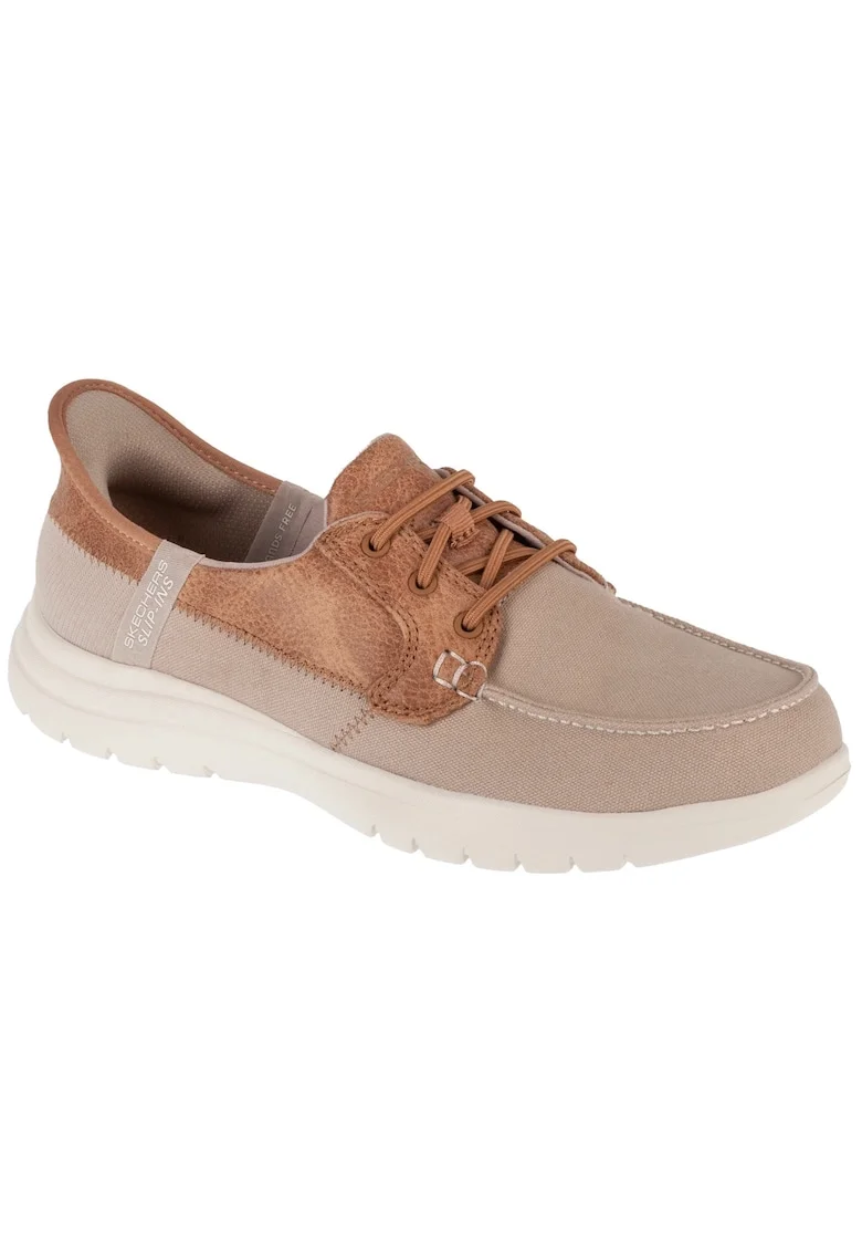Pantofi dama,  Slip-Ins: On-The-Go Flex - Palmilla 136536, Bej