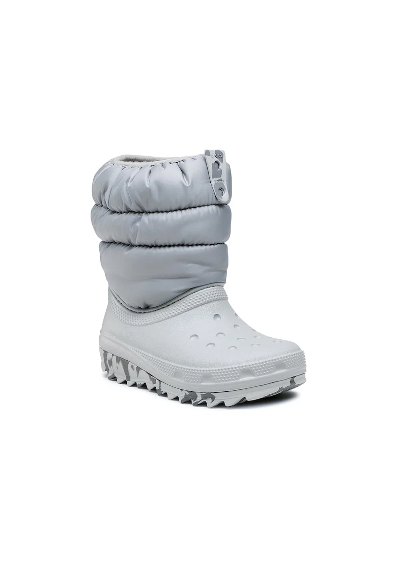 Cizme De Zapada Slip-on Copii,  Classic Neo Puff Boot, Gri, Gri