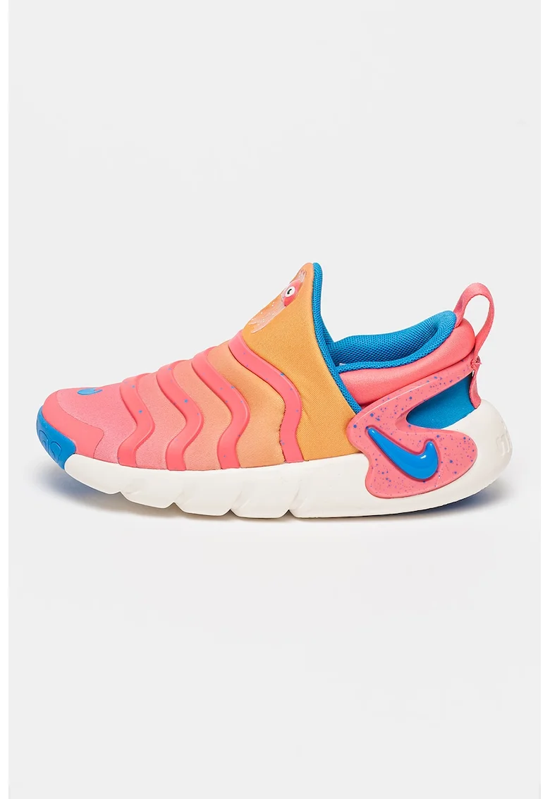 Pantofi sport slip-on Dynamo Go SE, Portocaliu/Coral/Albastru