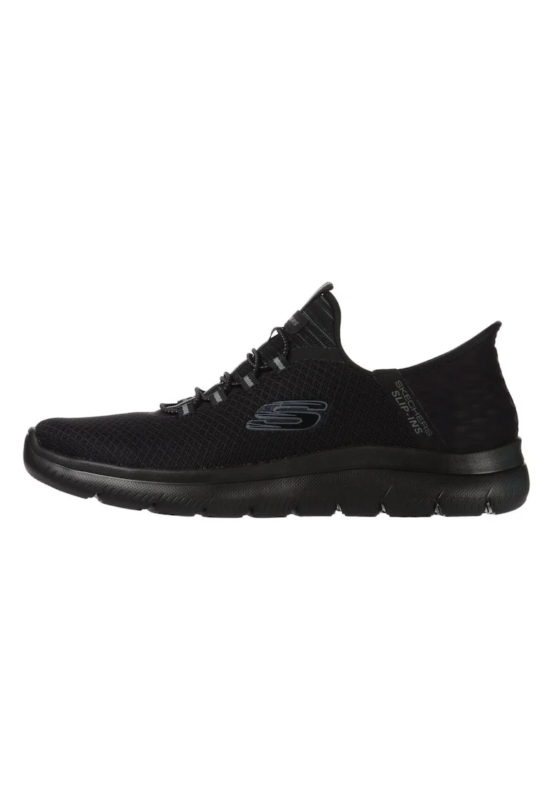 Pantofi sport slip-in cu logo Summits High Range, Negru