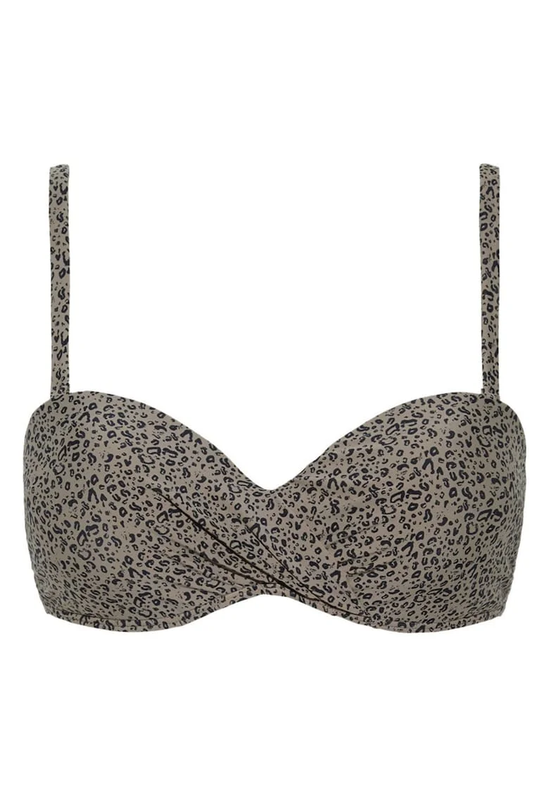 Sutien de baie cu animal print,