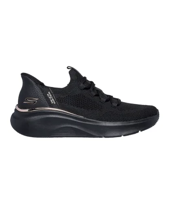 Pantofi sport slip-ins Bobs B Love de plasa, Auriu/Negru