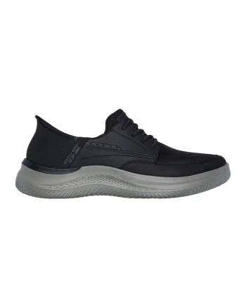 Pantofi sport Hasting Rory Slip-ins® din piele si piele ecologica, Negru