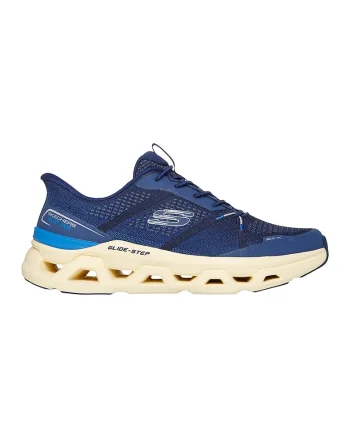 Pantofi sport slip-ins din material textil Glide-Step Altus - Aphtur, Crem/Bleumarin