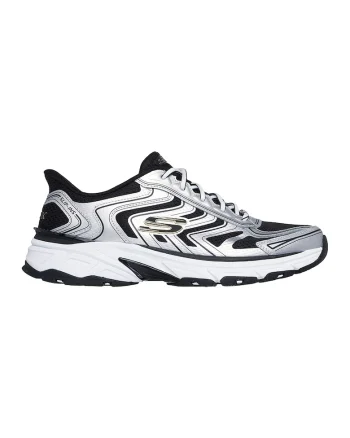 Pantofi sport Slip-ins® Stamina Sport, Negru/Argintiu