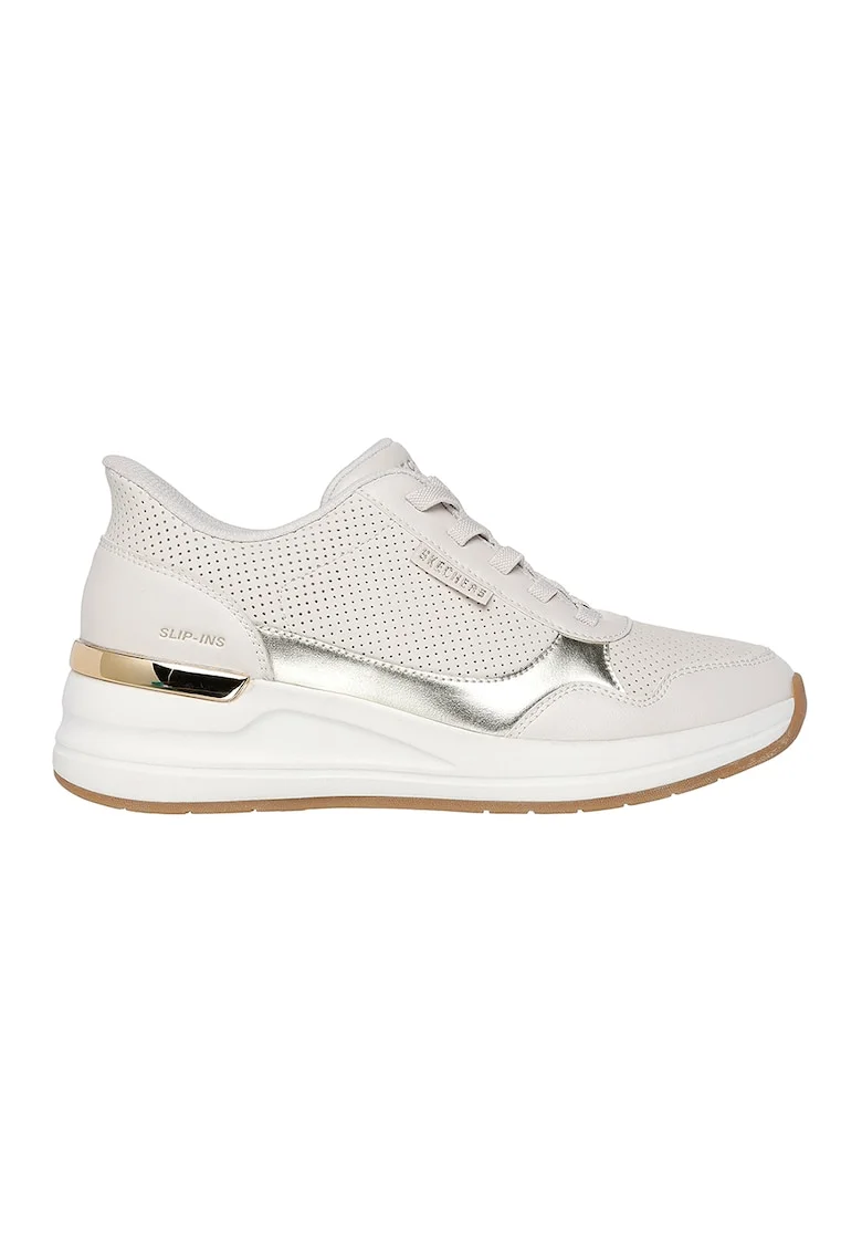 Pantofi sport slip-ins Billion 2-Top-Tier Hands Free, Auriu/Alb murdar