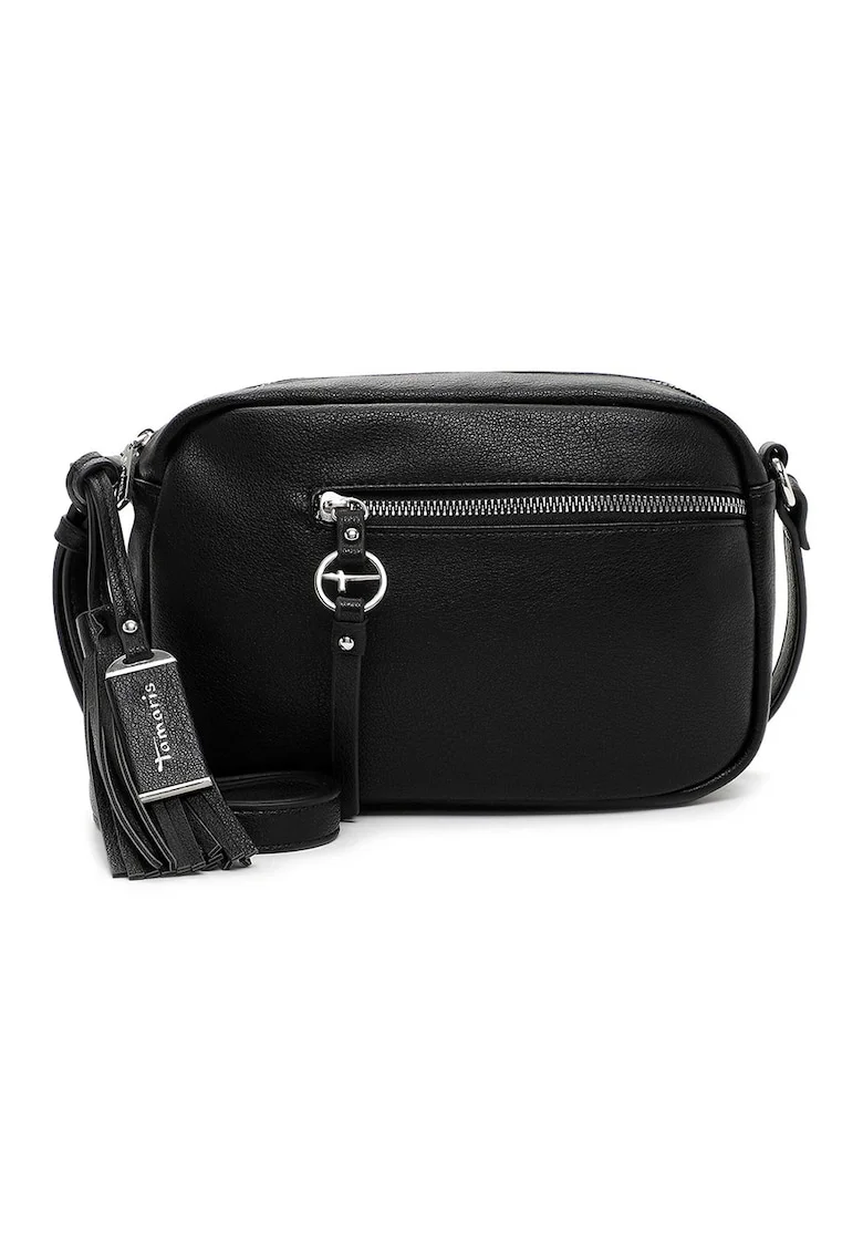 Geanta crossbody de piele ecologica Nele, Negru