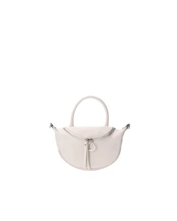Geanta crossbody de piele, Bej