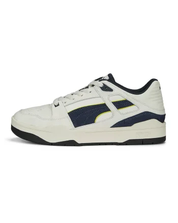 Pantofi sport cu garnituri de piele intoarsa Slipstream Always On, Crem/Bleumarin