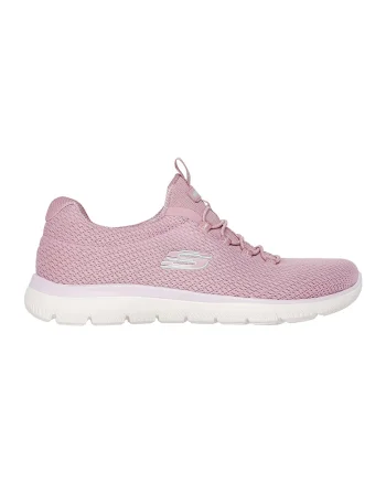 Pantofi sport slip-on din material textil, Roz
