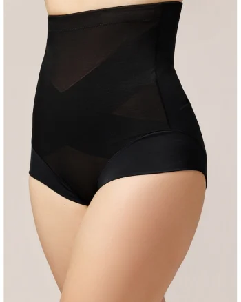 Chiloti modelatori cu talie inalta, Negru