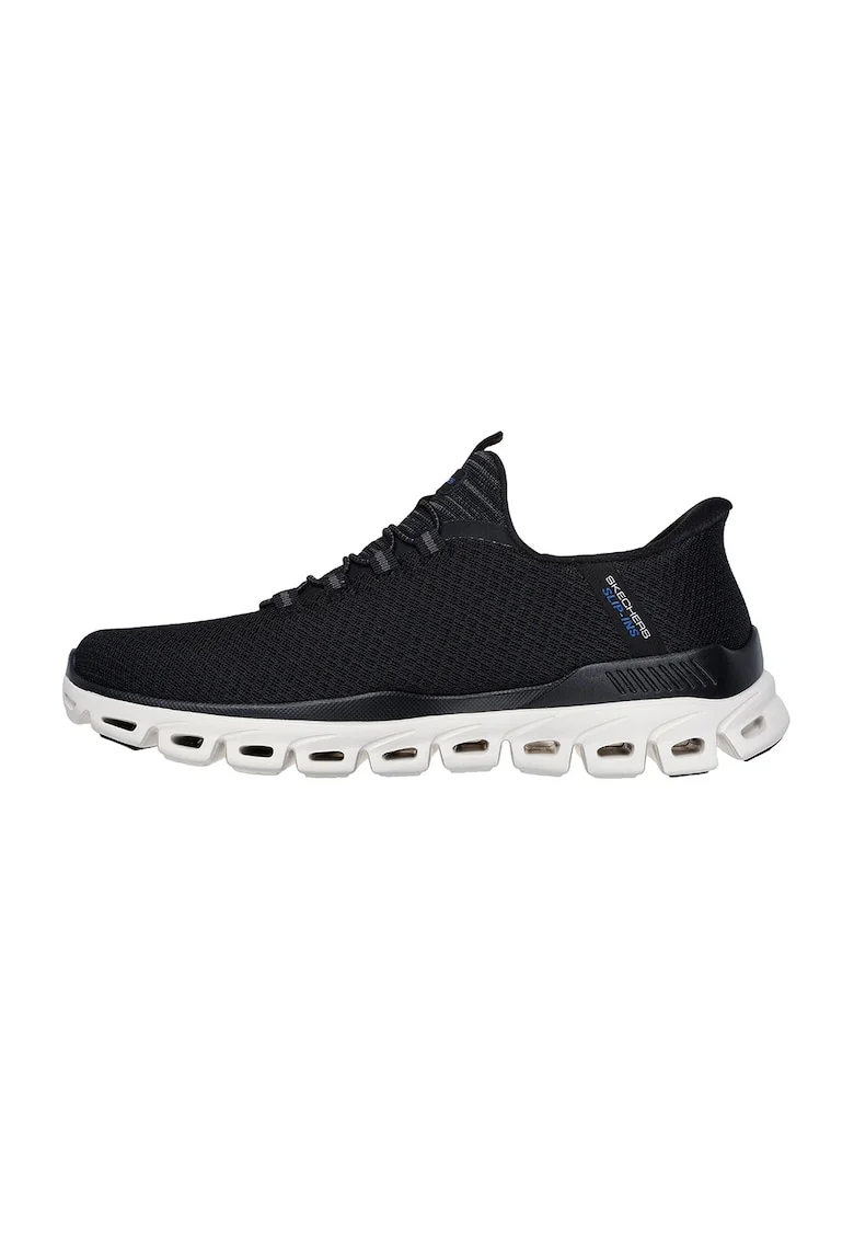 Pantofi sport slip-ins din material textil Glide-Step Noxus, Negru