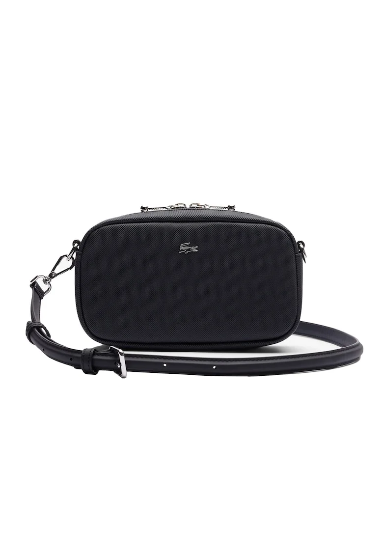 Geanta crossbody cu bareta ajustabila, Negru