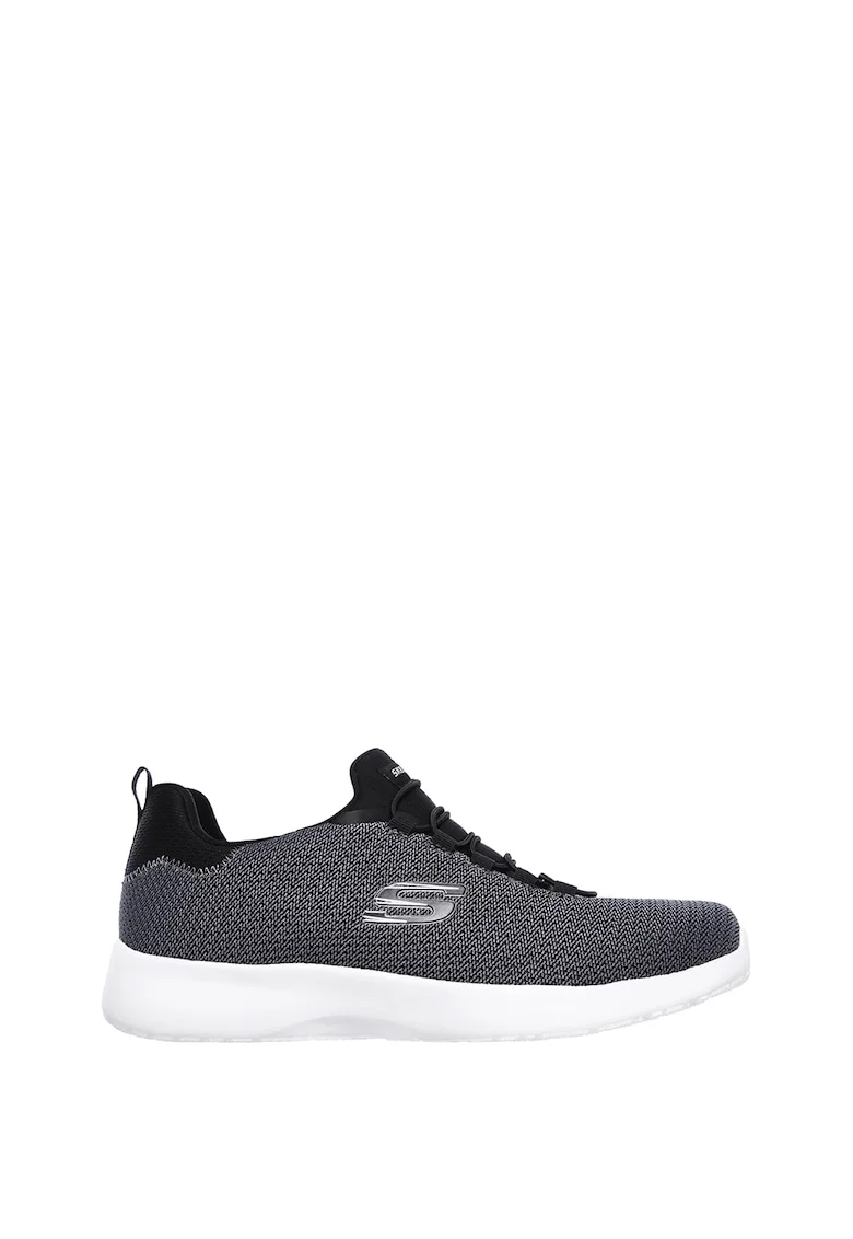 Pantofi sport slip-on Dynamight, Alb/Negru