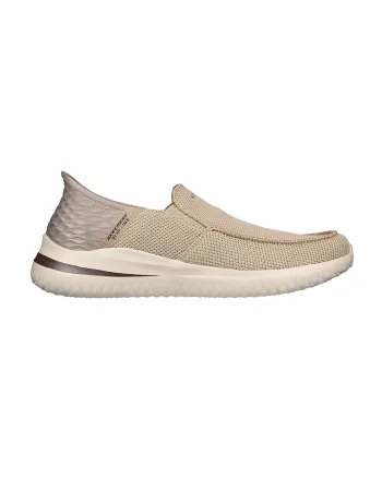 Pantofi sport slip-in cu talpa interioara cu suport Delson 3.0 - Cabrino, Maro nisip