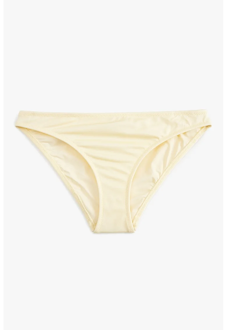 Slip cu model uni, Galben pal