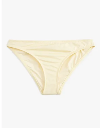 Slip cu model uni, Galben pal