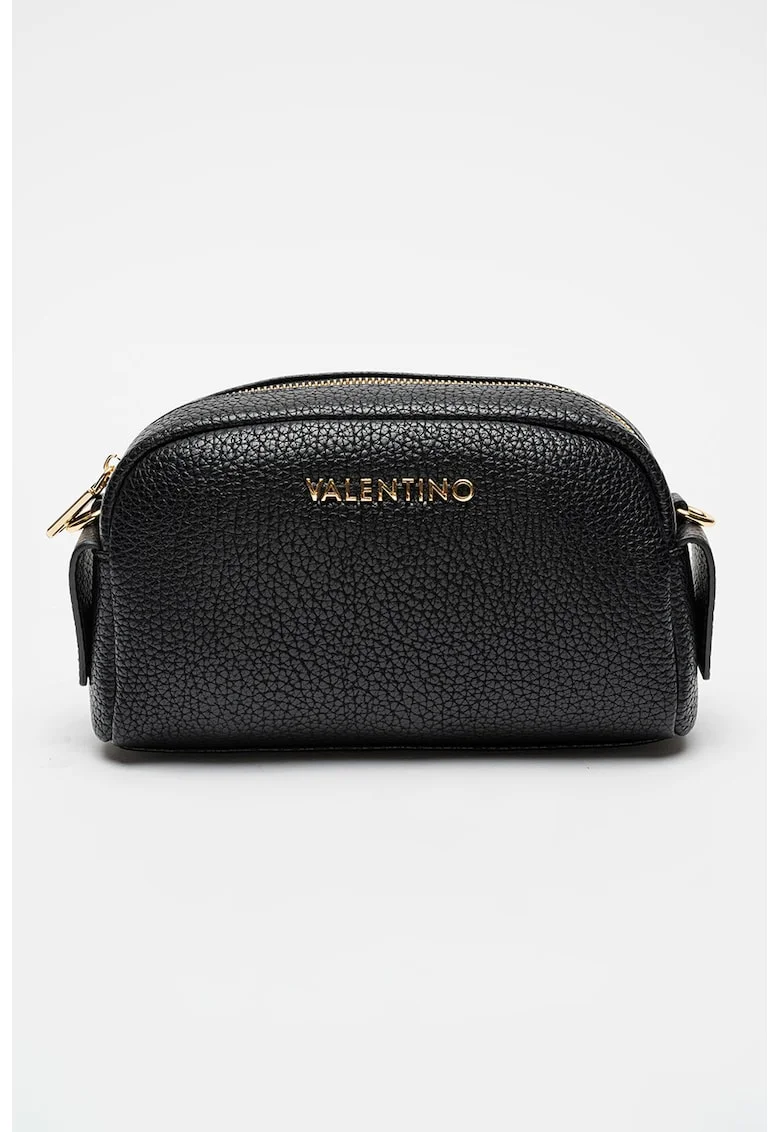 Geanta crossbody de piele ecologica Blossom, Negru
