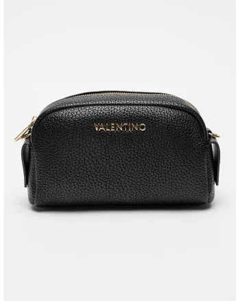 Geanta crossbody de piele ecologica Blossom, Negru