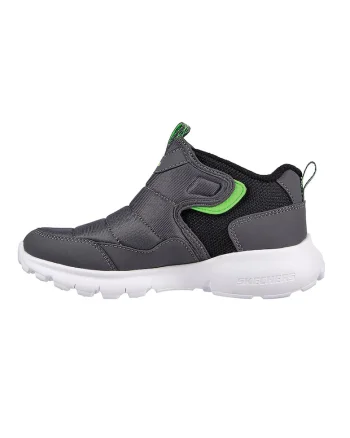 Pantofi sport slip-on Razorflex High, Negru/Gri inchis