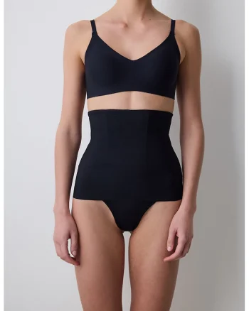 Chiloti modelatori cu talie inalta, Negru