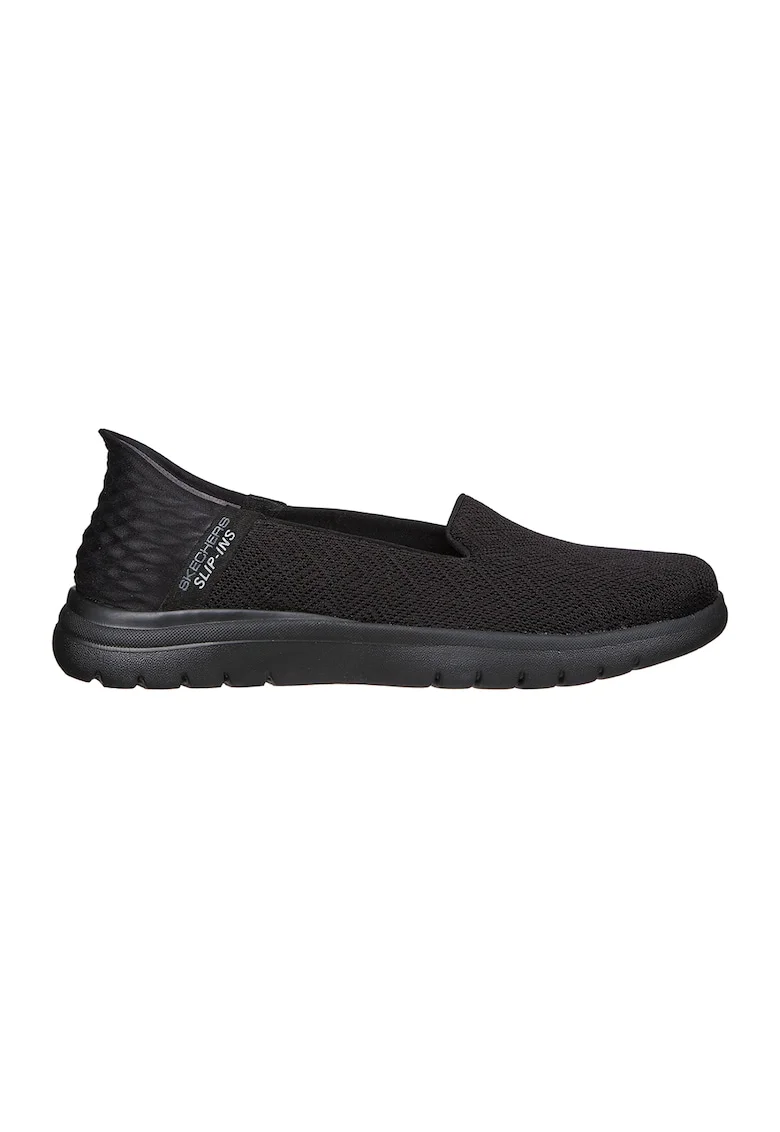 Pantofi slip-on On-The-Go Slip-Ins, Negru