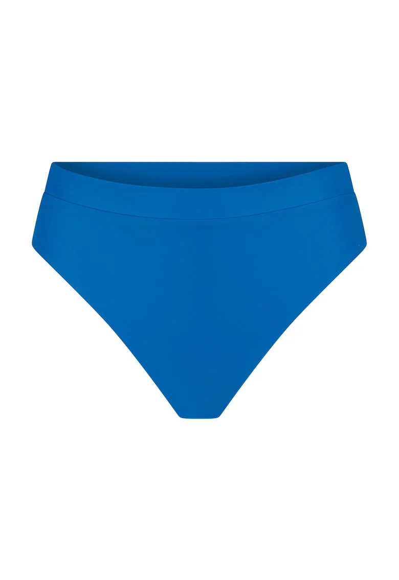 Slip cu talie inalta, Albastru royal
