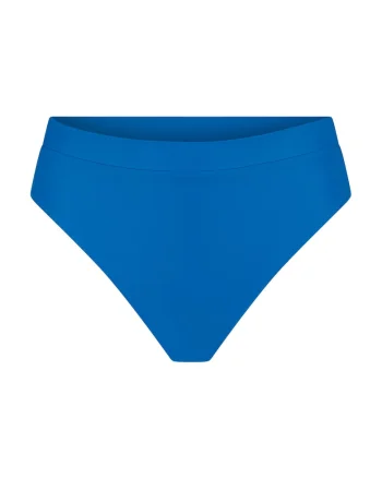 Slip cu talie inalta, Albastru royal