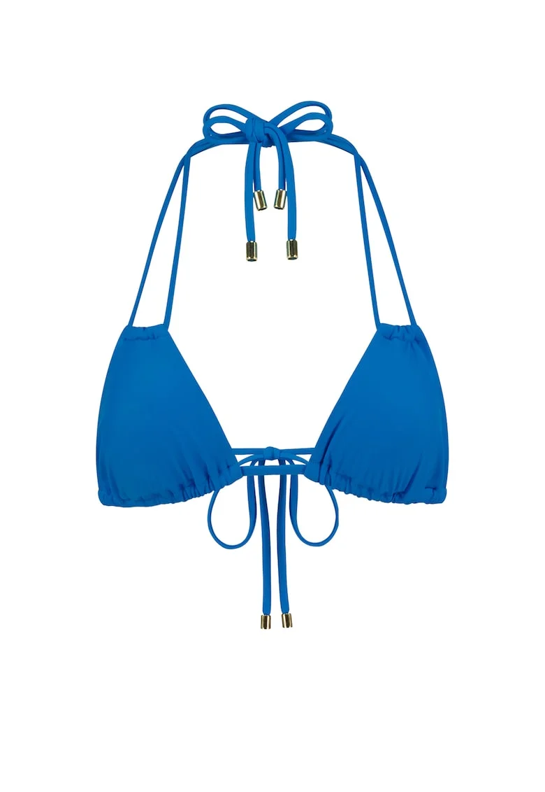Sutien triunghiular de baie, Albastru royal
