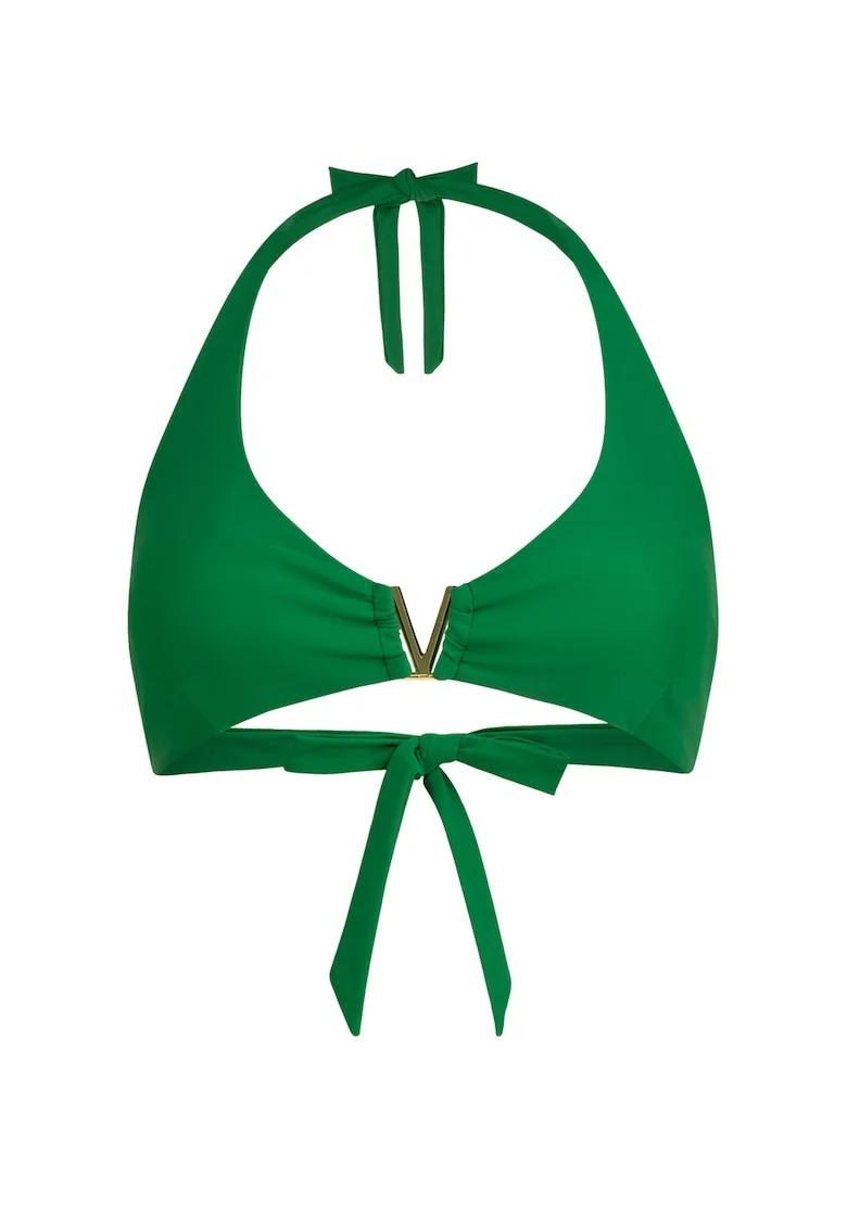 Sutien de baie halter, Verde