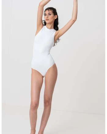 Body uni fara maneci, Alb