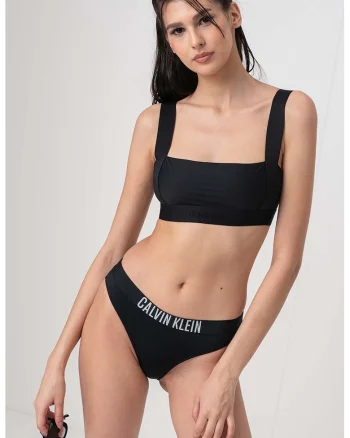 Sutien cu decolteu patrat, Negru