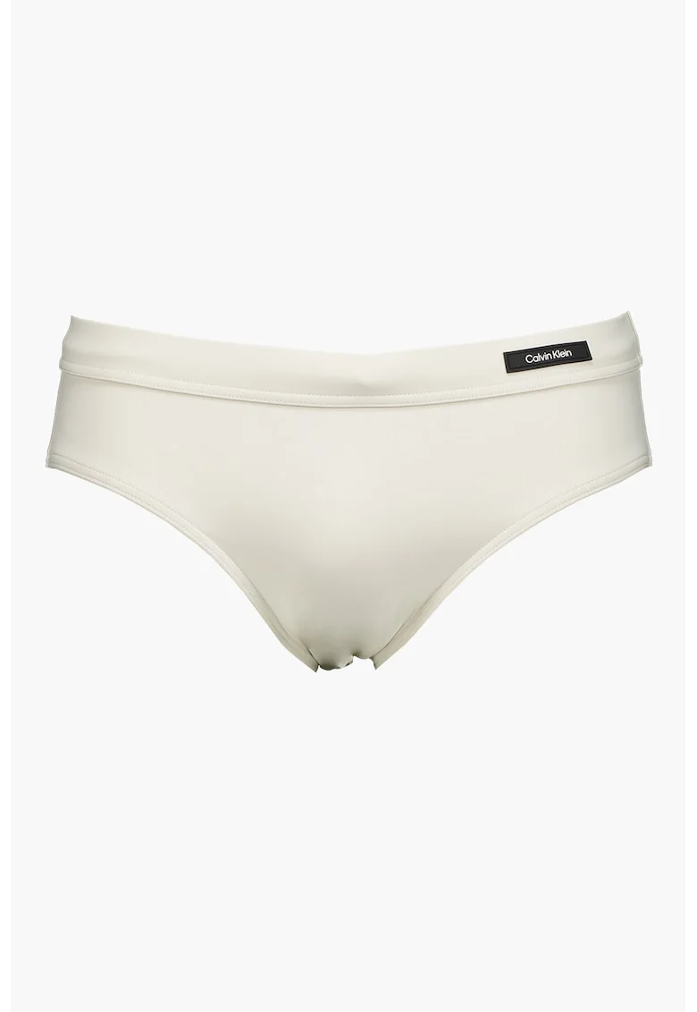 Slip de baie cu snur, Crem