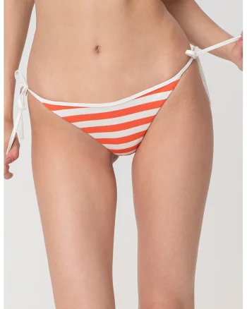 Slip in dungi, Portocaliu mandarina/Alb murdar