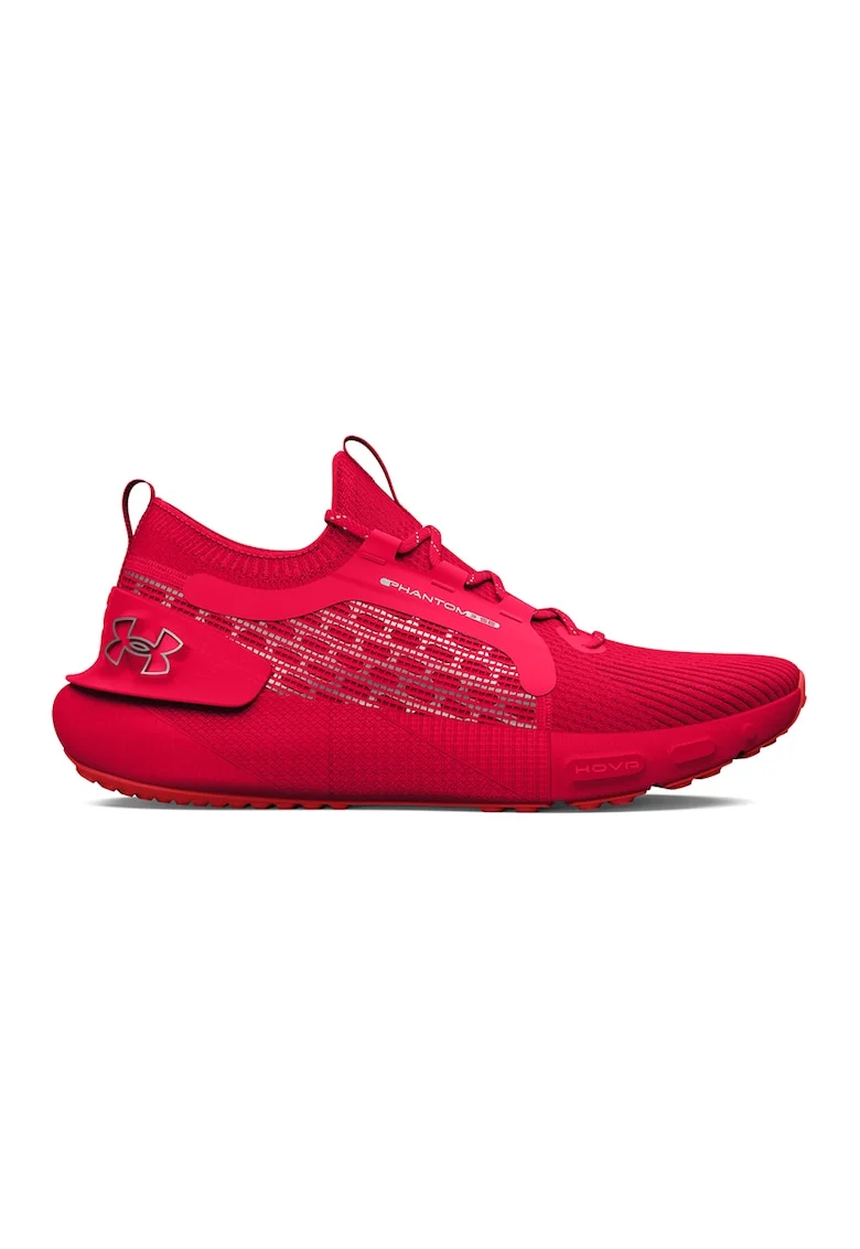 Pantofi slip-on pentru alergare Hovr Phantom 3, Rosu/Argintiu