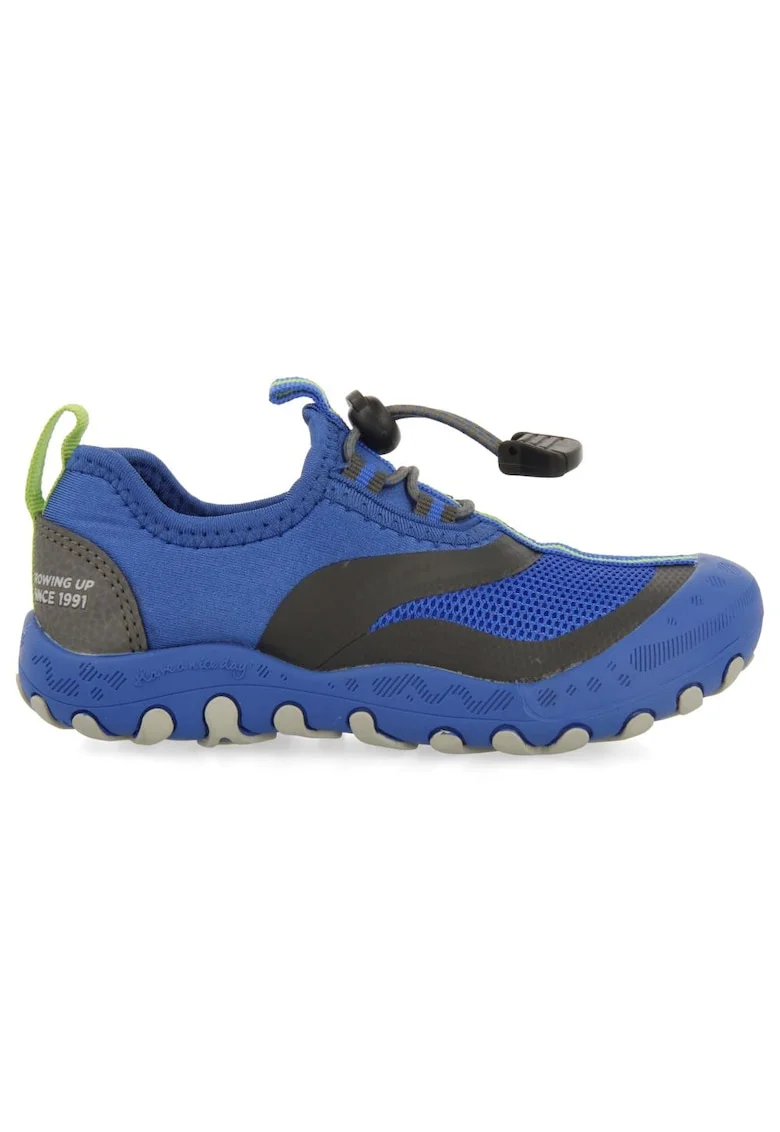 Pantofi sport slip-on cu garnituri sintetice Sapezel 27575, Albastru inchis