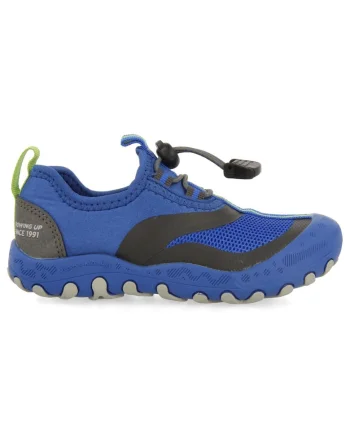 Pantofi sport slip-on cu garnituri sintetice Sapezel 27575, Albastru inchis