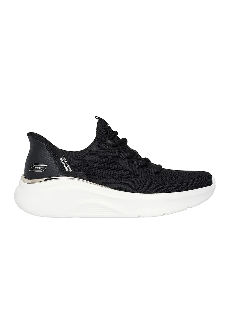 Pantofi sport slip-ins Bobs B Love de plasa, Negru