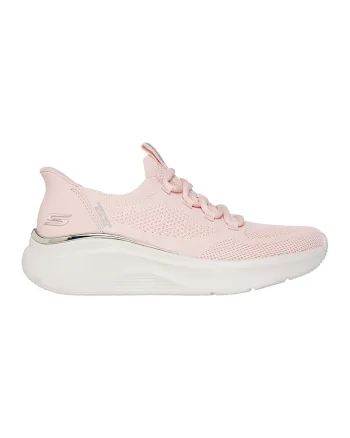 Pantofi sport slip-ins Bobs B Love de plasa, Roz deschis