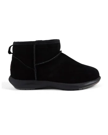 Ghete slip-on de piele intoarsa Sporty Stinger, Negru