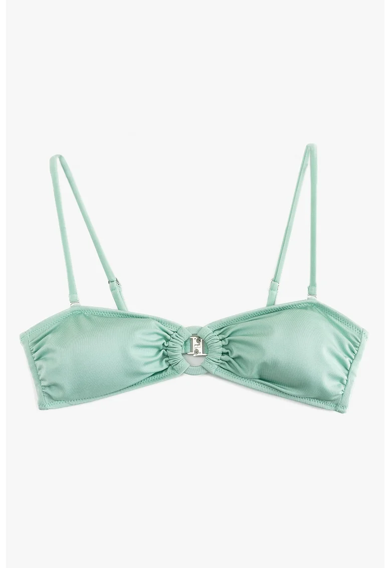 Sutien de baie cu bretele detasabile, Verde persan