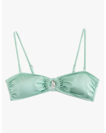 Sutien de baie cu bretele detasabile, Verde persan