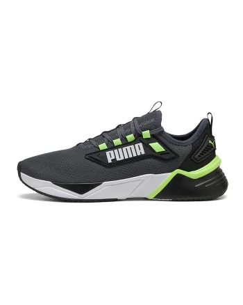 Pantofi Retaliate 3 slip-on cu logo pentru alergare, Negru/Verde electric/Alb optic