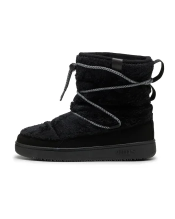 Ghete slip-on Snowbae, Negru